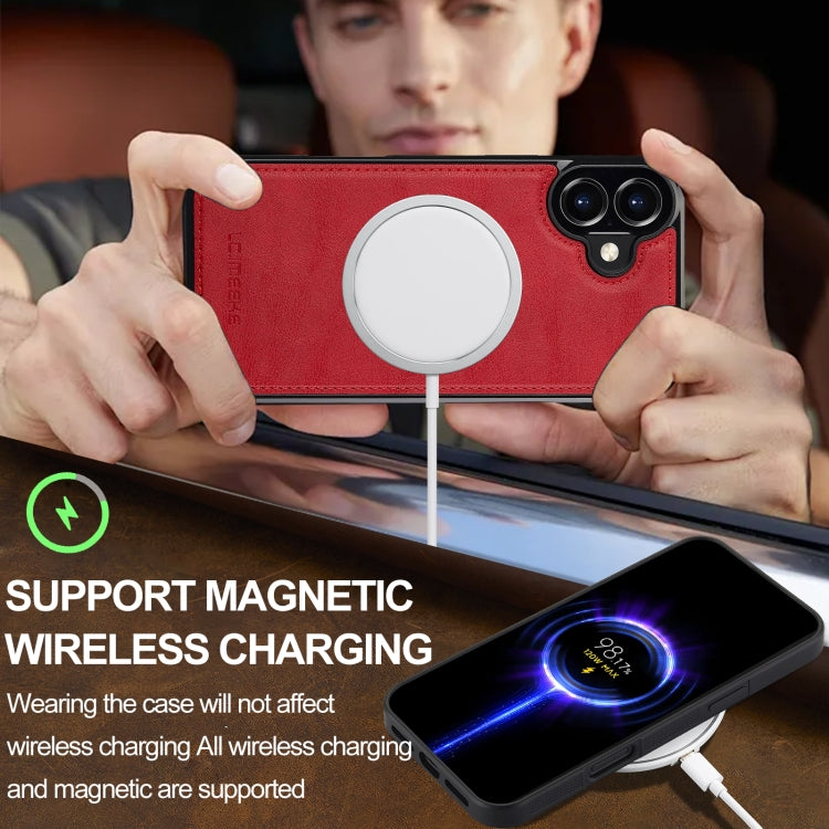LC.IMEEKE Magsafe Phone Case, For iPhone 16, For iPhone 15 Pro Max, For iPhone 15 Pro, For iPhone 15 Plus / 14 Plus