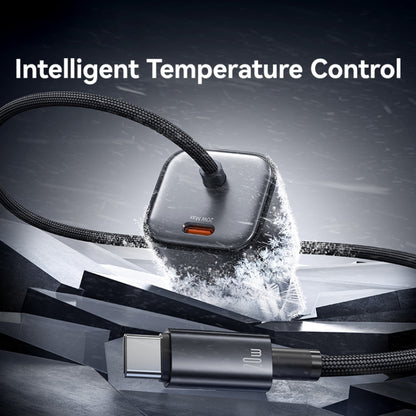 USAMS CC261 20W GaN Mini Type-C / USB-C Dual Port Fast Charger with Cable, CC261