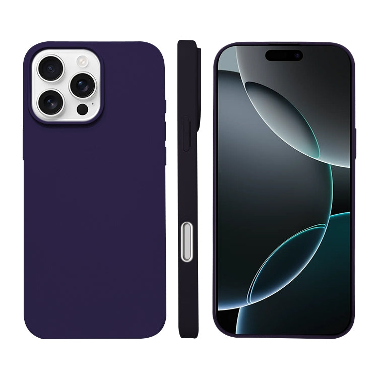Liquid Silicone Phone MagSafe Case, For iPhone 16 Pro Max, For iPhone 16 Pro