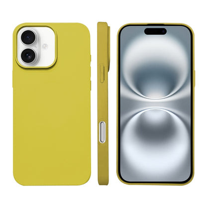 Liquid Silicone Phone MagSafe Case, For iPhone 16 Plus, For iPhone 16