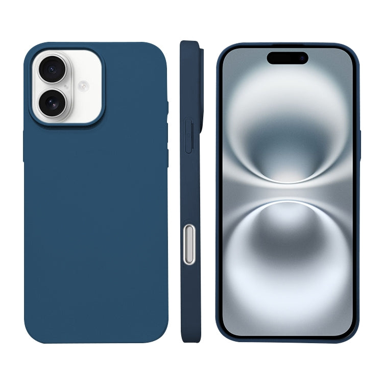 Liquid Silicone Phone MagSafe Case, For iPhone 16 Plus, For iPhone 16