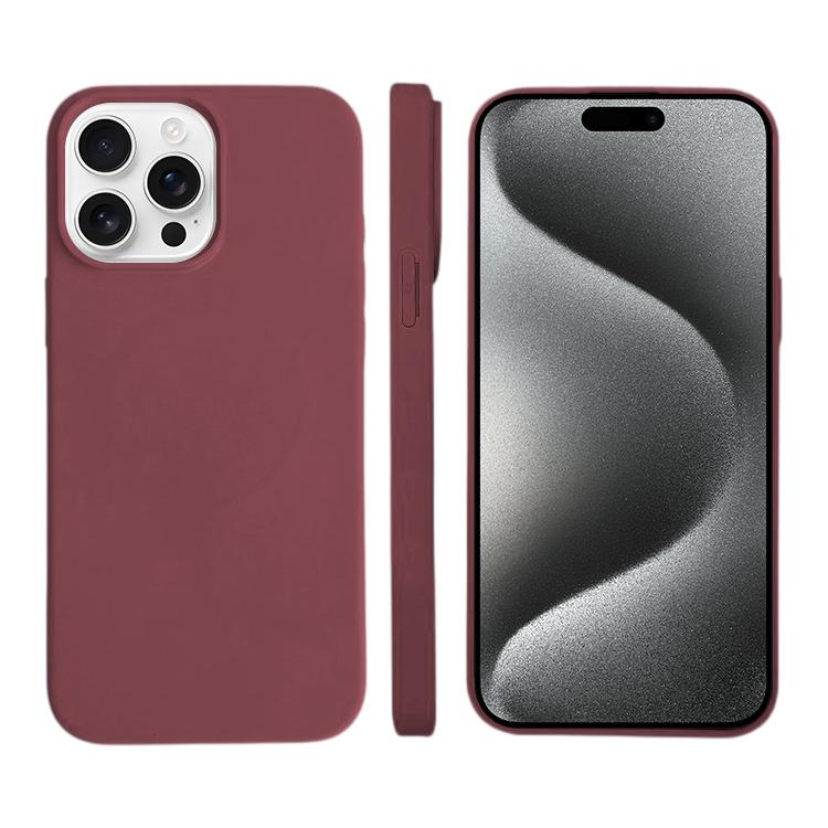 Liquid Silicone Phone MagSafe Case, For iPhone 15 Pro Max, For iPhone 15 Pro