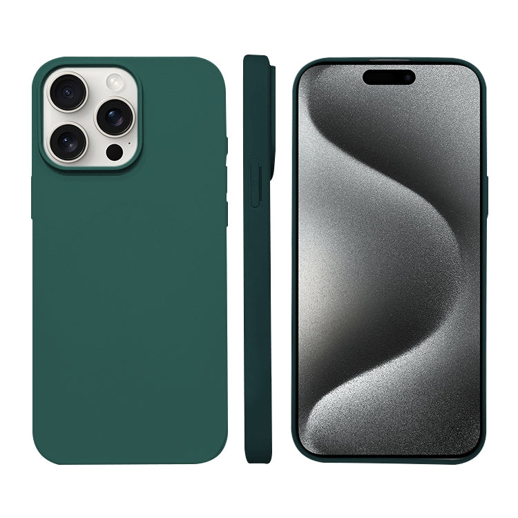 Liquid Silicone Phone MagSafe Case, For iPhone 15 Pro Max, For iPhone 15 Pro