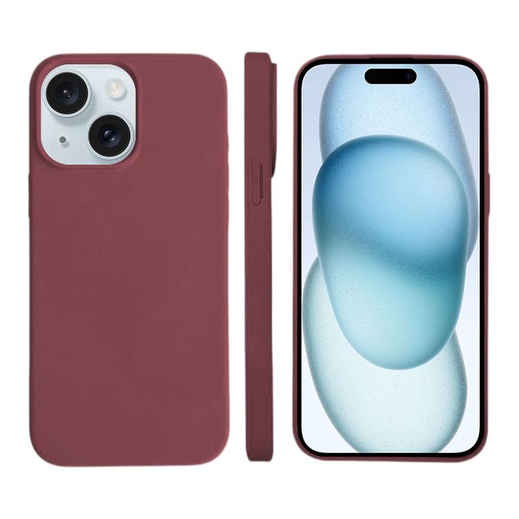 Liquid Silicone Phone MagSafe Case, For iPhone 15 Plus, For iPhone 15