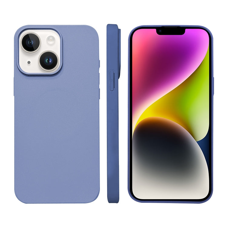 Liquid Silicone Phone MagSafe Case, For iPhone 14 Plus, For iPhone 14