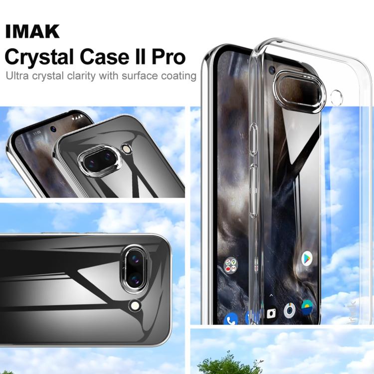 imak Wing II Wear-resisting Crystal Protective Case, For Google Pixel 9a, For Google Pixel 9 Pro XL, For Google Pixel 9 / 9 Pro