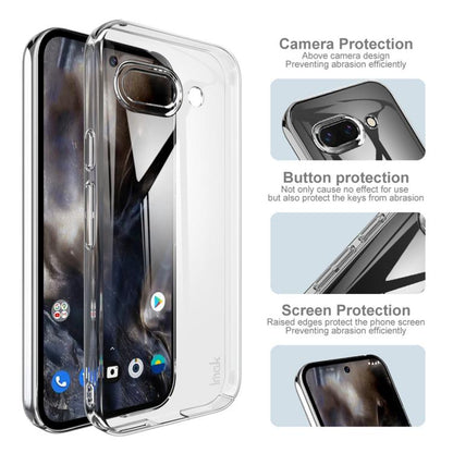 imak Wing II Wear-resisting Crystal Protective Case, For Google Pixel 9a, For Google Pixel 9 / 9 Pro