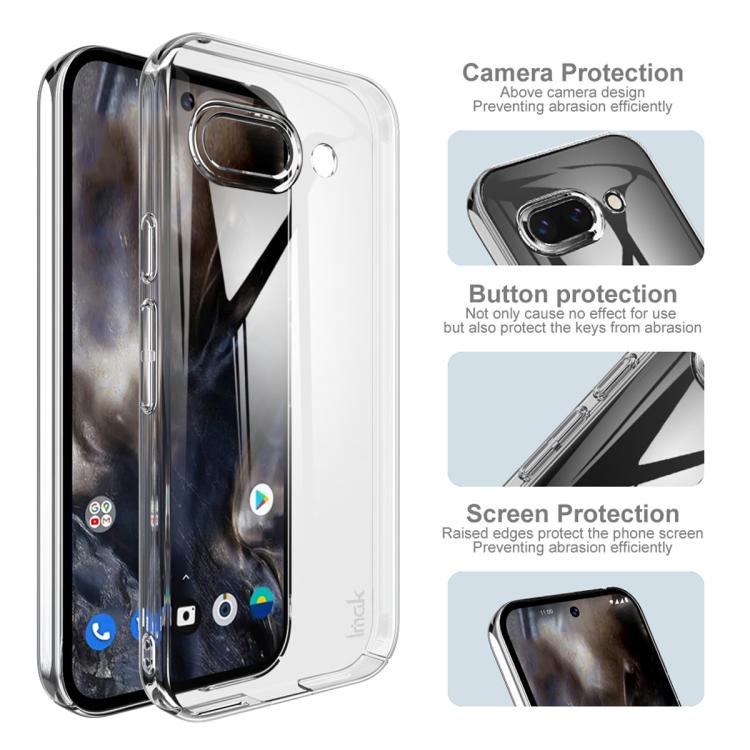 imak Wing II Wear-resisting Crystal Protective Case, For Google Pixel 9a, For Google Pixel 9 Pro XL, For Google Pixel 9 / 9 Pro
