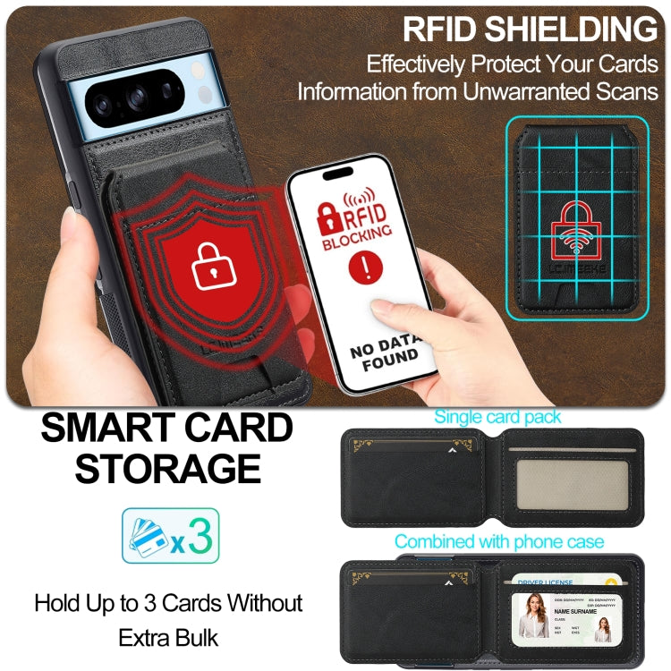 LC.IMEEKE L3 Series Detachable RFID Card Bag Magsafe Phone Case