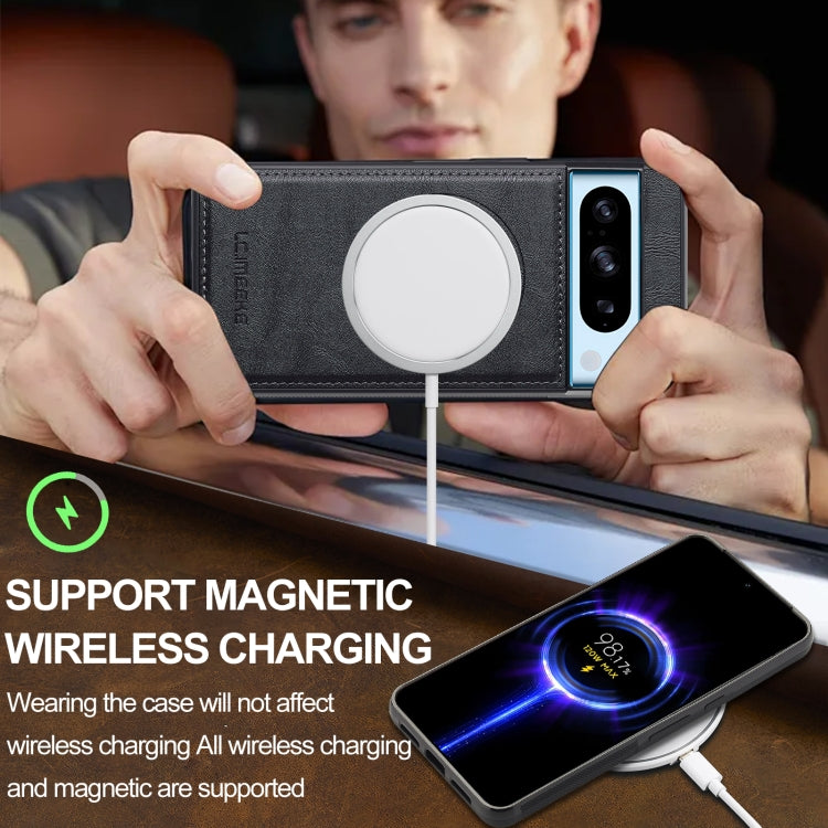 LC.IMEEKE L3 Series Detachable RFID Card Bag Magsafe Phone Case