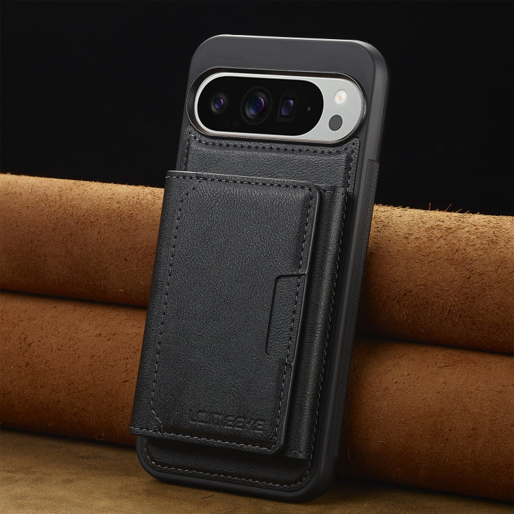 LC.IMEEKE L5 Series Detachable RFID Card Bag Magsafe Phone Case, For Google Pixel 9 / 9 Pro, For Google Pixel 8 Pro