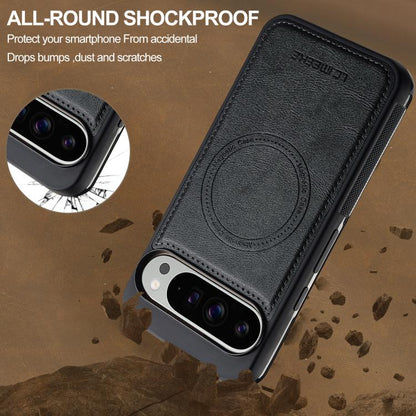 LC.IMEEKE L5 Series Detachable RFID Card Bag Magsafe Phone Case, For Google Pixel 10 Pro XL, For Google Pixel 10 / 10 Pro, For Google Pixel 9a, For Google Pixel 9 Pro XL