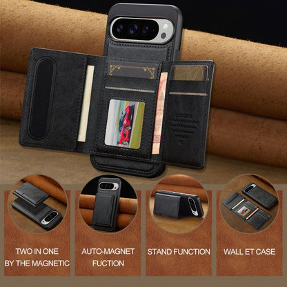 LC.IMEEKE L5 Series Detachable RFID Card Bag Magsafe Phone Case, For Google Pixel 10 Pro XL, For Google Pixel 10 / 10 Pro, For Google Pixel 9a, For Google Pixel 9 Pro XL