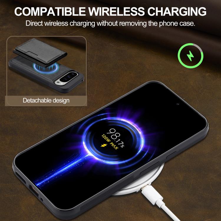 LC.IMEEKE L5 Series Detachable RFID Card Bag Magsafe Phone Case, For Google Pixel 10 Pro XL, For Google Pixel 10 / 10 Pro, For Google Pixel 9a, For Google Pixel 9 Pro XL