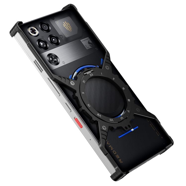 Mechanical Gear MagSafe Holder Borderless Metal Phone Case