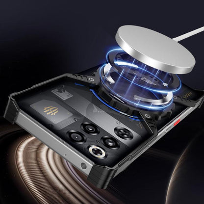 Mechanical Gear MagSafe Holder Borderless Metal Phone Case