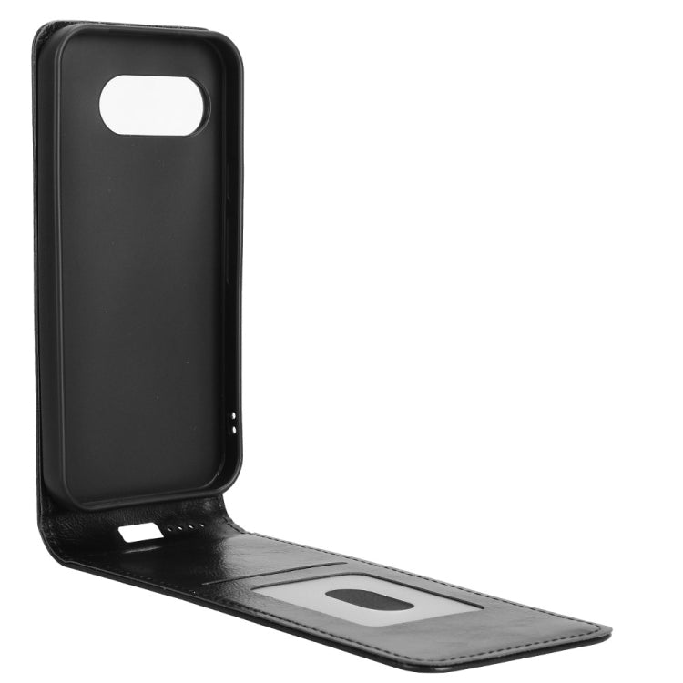 Magnetic Vertical Flip Leather Phone Case, For Google Pixel 9a, For Google Pixel 9 Pro XL, For Google Pixel 9