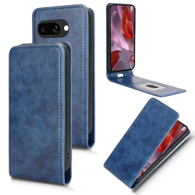 Magnetic Vertical Flip Leather Phone Case, For Google Pixel 9a, For Google Pixel 9 Pro XL, For Google Pixel 9