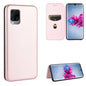 Carbon Fiber Texture Magnetic Horizontal Flip TPU + PC + PU Leather Case with Card Slot, For ZTE nubia Red Magic 5S, For ZTE Axon 11 5G, For ZTE Blade A3 Lite, For ZTE A1 ZTG01 5G