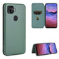 Carbon Fiber Texture Magnetic Horizontal Flip TPU + PC + PU Leather Case with Card Slot, For ZTE nubia Red Magic 5S, For ZTE Axon 11 5G, For ZTE Blade A3 Lite, For ZTE A1 ZTG01 5G