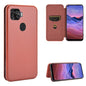 Carbon Fiber Texture Magnetic Horizontal Flip TPU + PC + PU Leather Case with Card Slot, For ZTE nubia Red Magic 5S, For ZTE Axon 11 5G, For ZTE Blade A3 Lite, For ZTE A1 ZTG01 5G