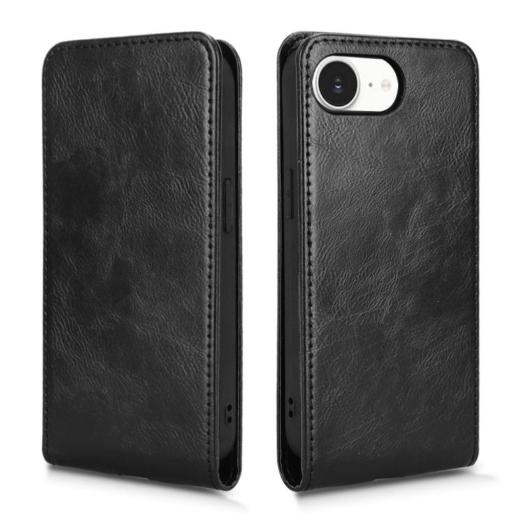 Magnetic Vertical Flip Leather Phone Case, For iPhone 17e / 16e, For iPhone 16 Pro Max, For iPhone 16 Pro, For iPhone 16 Plus, For iPhone 16, For iPhone 15 Pro