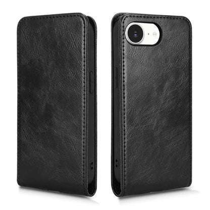 Magnetic Vertical Flip Leather Phone Case, For iPhone 17e / 16e, For iPhone 16 Pro Max, For iPhone 16 Pro, For iPhone 16 Plus, For iPhone 16, For iPhone 15 Pro