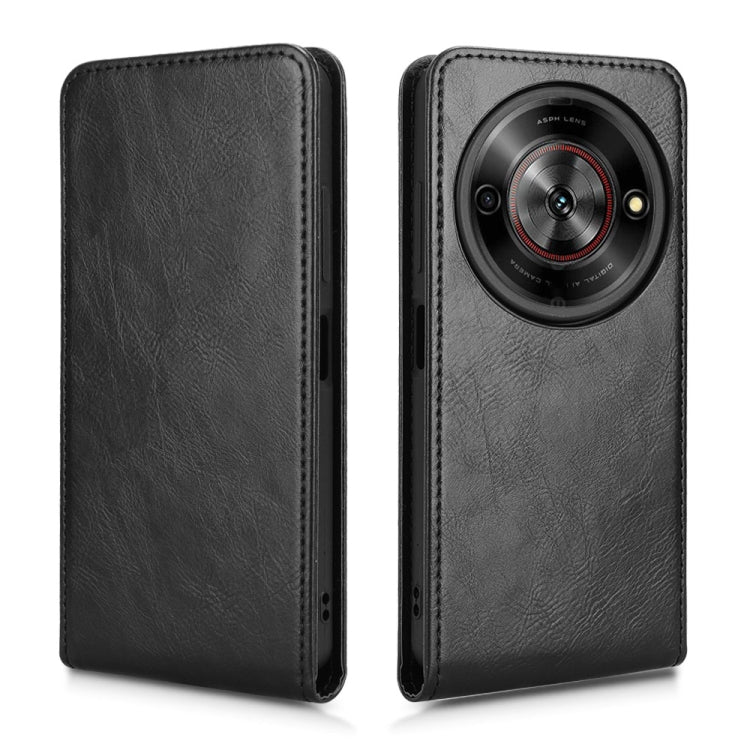 Magnetic Vertical Flip Leather Phone Case