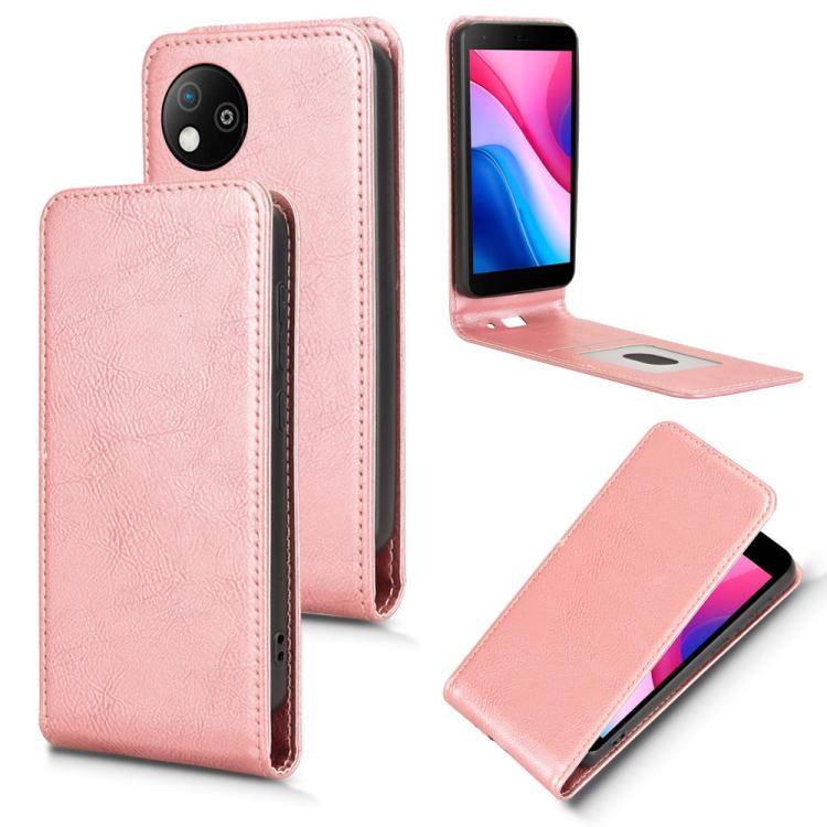 Magnetic Vertical Flip Leather Phone Case