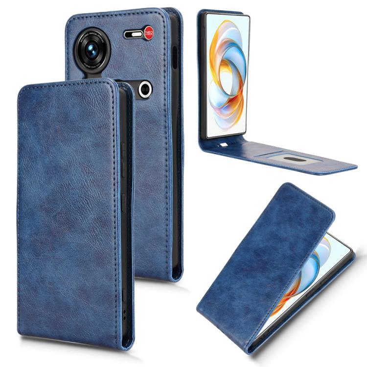 Magnetic Vertical Flip Leather Phone Case