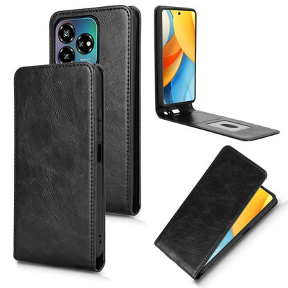 Magnetic Vertical Flip Leather Phone Case, For ZTE Axon 60 Lite / Blade V60 Vita, For ZTE Blade A75 5G, For ZTE Blade A75 4G, For ZTE nubia Z60S Pro, For ZTE Blade A35 / A55, For ZTE nubia Focus Pro