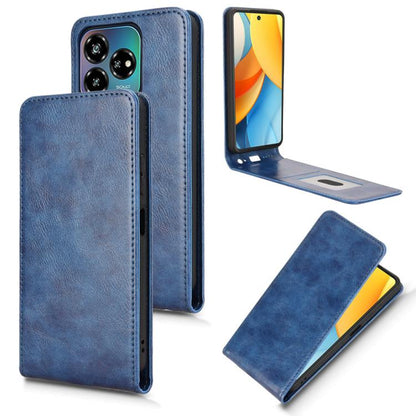 Magnetic Vertical Flip Leather Phone Case, For ZTE Axon 60 Lite / Blade V60 Vita, For ZTE Blade A75 5G, For ZTE Blade A75 4G, For ZTE nubia Z60S Pro, For ZTE Blade A35 / A55, For ZTE nubia Focus Pro