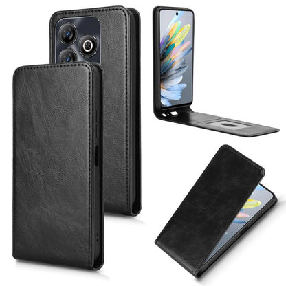 Magnetic Vertical Flip Leather Phone Case, For ZTE Axon 60 Lite / Blade V60 Vita, For ZTE Blade A75 5G, For ZTE Blade A75 4G, For ZTE nubia Z60S Pro, For ZTE Blade A35 / A55, For ZTE nubia Focus Pro