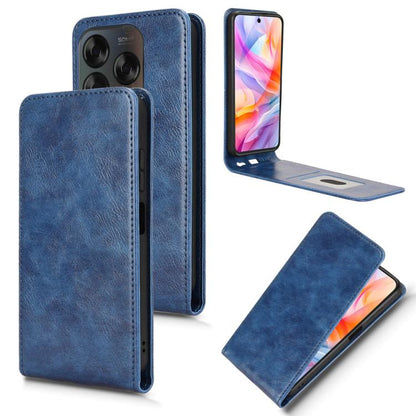 Magnetic Vertical Flip Leather Phone Case, For ZTE Nubia S 5G A403ZT, For ZTE Blade V70 Design 4G, For ZTE Nubia Z70 Ultra, For ZTE Blade A35 Lite, For ZTE Blade V70, For ZTE nubia Red Magic 10 Pro+