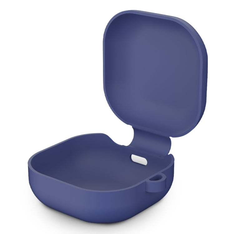 For Samsung Galaxy Buds Live Solid Color Anti-fall Earphone Protective Case with Hook