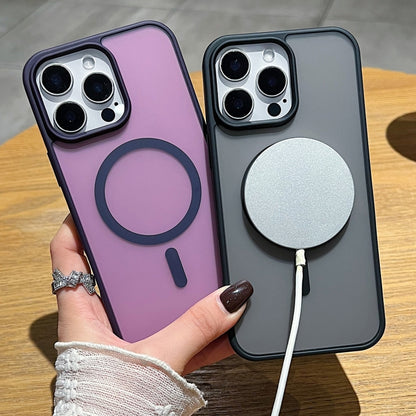 Frosted Skin Feel MagSafe Phone Case, For iPhone 18 Pro / 17 Pro, For iPhone 18 Pro Max / 17 Pro Max, For iPhone 17, For iPhone 17 Air