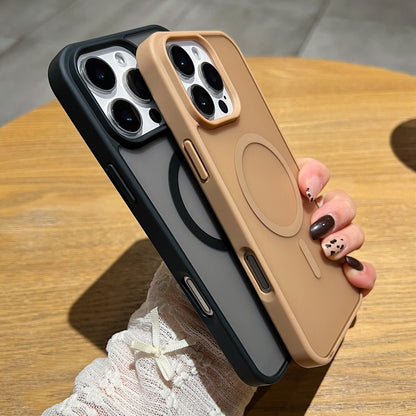 Frosted Skin Feel MagSafe Phone Case, For iPhone 18 Pro / 17 Pro, For iPhone 18 Pro Max / 17 Pro Max, For iPhone 17, For iPhone 17 Air