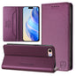 RC01 Dual-Folded Magnetic Suction RFID Leather Phone Case, For iPhone 14 Pro, For iPhone 14 Pro Max, For iPhone 7 / 8 / SE 2022