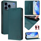 RC01 Dual-Folded Magnetic Suction RFID Leather Phone Case, For iPhone 18 Pro / 17 Pro, For iPhone 18 Pro Max / 17 Pro Max, For iPhone 17e / 16e