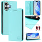 RC01 Dual-Folded Magnetic Suction RFID Leather Phone Case