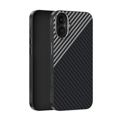 ABEEL C Carbon Fiber Series 6D Micro Relief MagSafe Phone Case, For iPhone 16 Pro, For iPhone 16 Plus, For iPhone 16, For iPhone 15 Pro Max, For iPhone 15 Pro, For iPhone 15 Plus