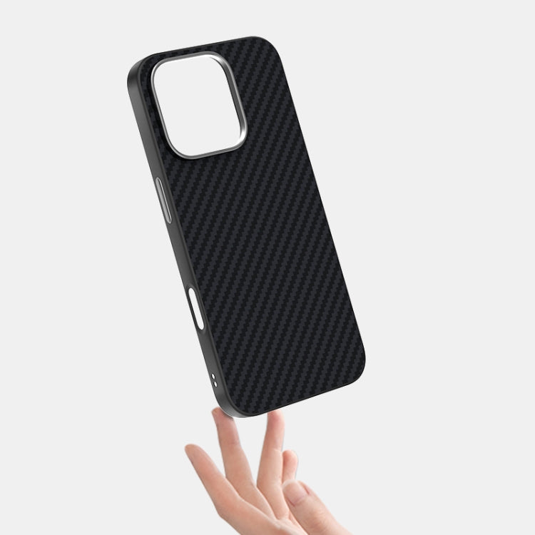 ABEEL C Carbon Fiber Series 6D Micro Relief MagSafe Phone Case, For iPhone 13 Pro, For iPhone 13