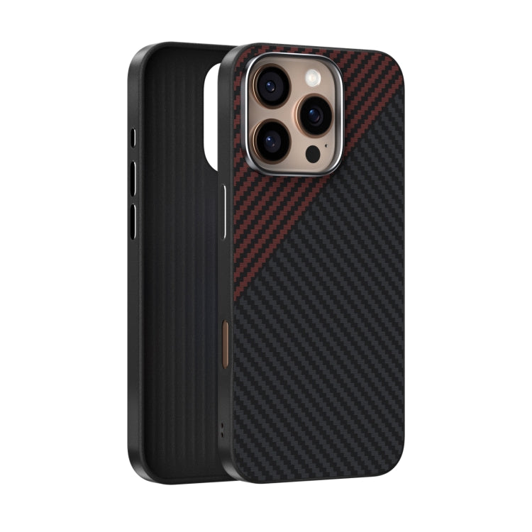 ABEEL C Carbon Fiber Series 6D Micro Relief MagSafe Phone Case, For iPhone 13 Pro, For iPhone 13