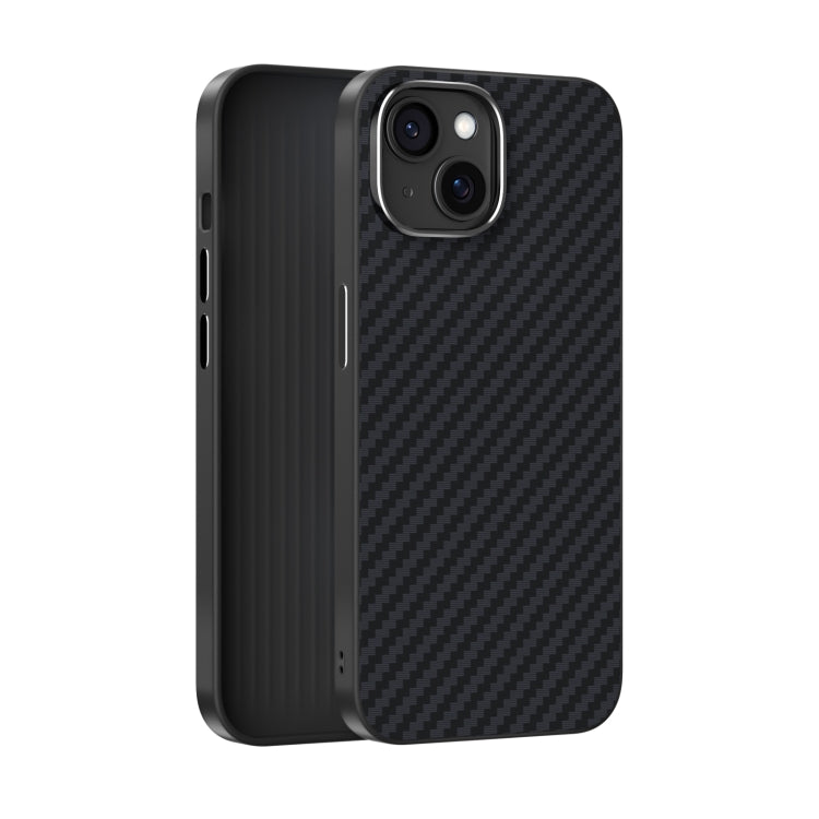 ABEEL C Carbon Fiber Series 6D Micro Relief MagSafe Phone Case, For iPhone 13 Pro, For iPhone 13