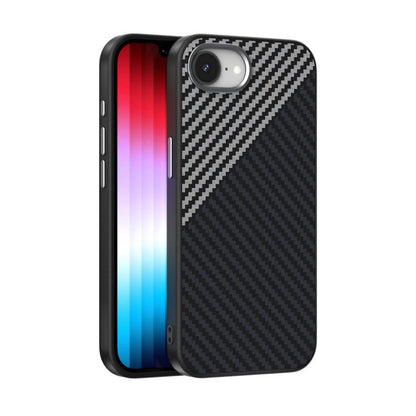 ABEEL C Carbon Fiber Series 6D Micro Relief MagSafe Phone Case, For iPhone 17e / 16e, For iPhone 17 Pro Max, For iPhone 17 Pro, For iPhone 17, For iPhone Air, For iPhone 16 Pro Max
