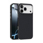 ABEEL C Carbon Fiber Series 6D Micro Relief MagSafe Phone Case, For iPhone 18 Pro / 17 Pro, For iPhone 18 Pro Max / 17 Pro Max, For iPhone 17e / 16e, For iPhone 17, For iPhone Air, For iPhone 16 Pro Max