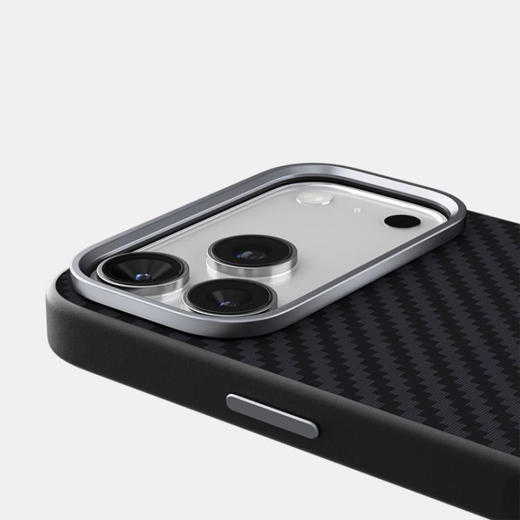 ABEEL C Carbon Fiber Series 6D Micro Relief MagSafe Phone Case, For iPhone 18 Pro / 17 Pro, For iPhone 18 Pro Max / 17 Pro Max, For iPhone 17e / 16e, For iPhone 17, For iPhone Air, For iPhone 16 Pro Max