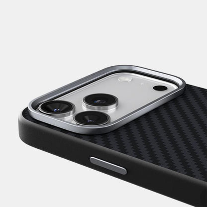 ABEEL C Carbon Fiber Series 6D Micro Relief MagSafe Phone Case, For iPhone 18 Pro / 17 Pro, For iPhone 18 Pro Max / 17 Pro Max, For iPhone 17e / 16e, For iPhone 17, For iPhone Air, For iPhone 16 Pro Max