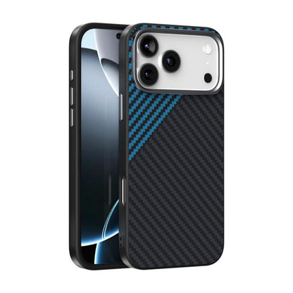 ABEEL C Carbon Fiber Series 6D Micro Relief MagSafe Phone Case, For iPhone 17e / 16e, For iPhone 17 Pro Max, For iPhone 17 Pro, For iPhone 17, For iPhone Air, For iPhone 16 Pro Max