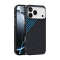 ABEEL C Carbon Fiber Series 6D Micro Relief MagSafe Phone Case, For iPhone 18 Pro / 17 Pro, For iPhone 18 Pro Max / 17 Pro Max, For iPhone 17e / 16e, For iPhone 17, For iPhone Air, For iPhone 16 Pro Max
